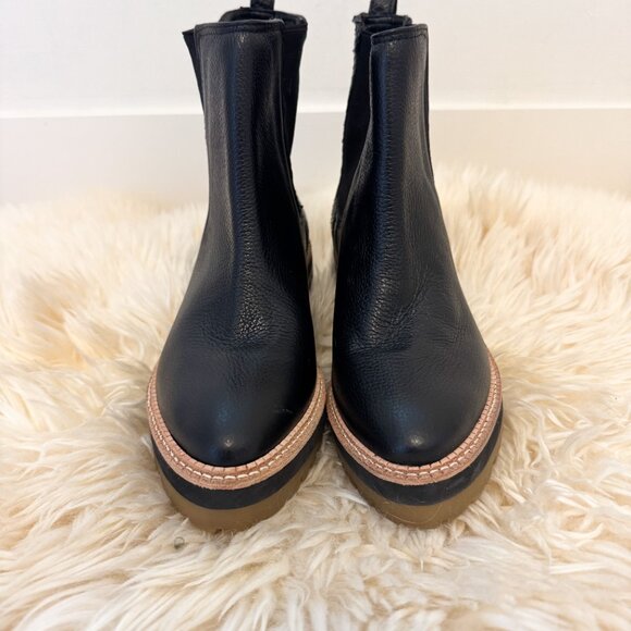 NWOT Kaanas Black Pontevedra Chealsea Boot (7) - Picture 2 of 8